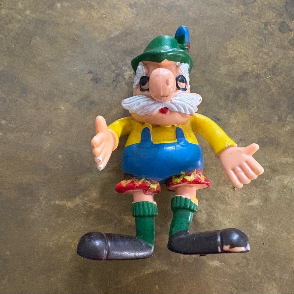 1970's Jack in The Box Burger Meister Rubber Toy Imperial Hong Kong